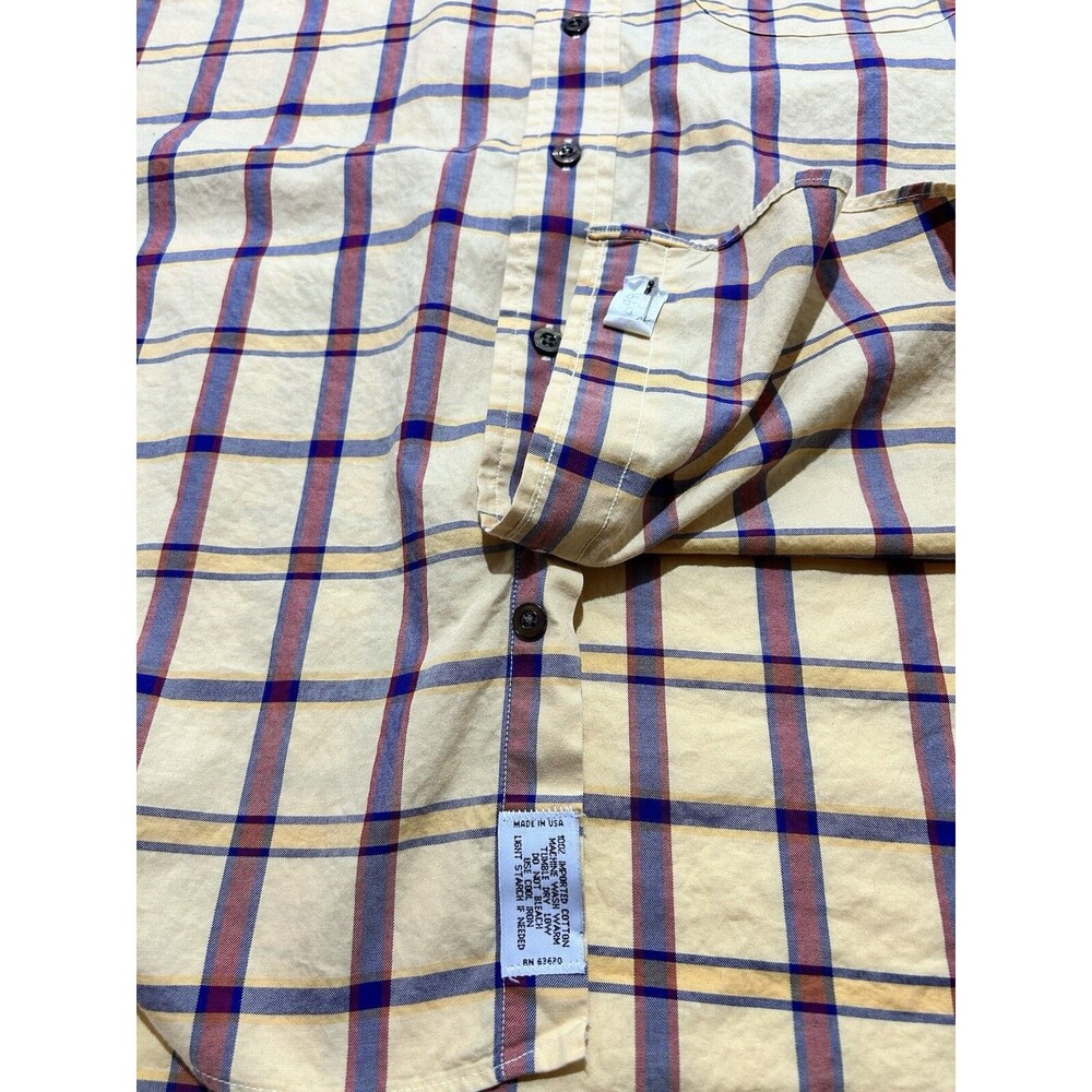 Gitman Bros. Checkered Plaid Button Down Long Sle… - image 6